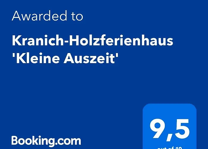 Kranich-holzferienhaus 'kleine Auszeit' 度假居